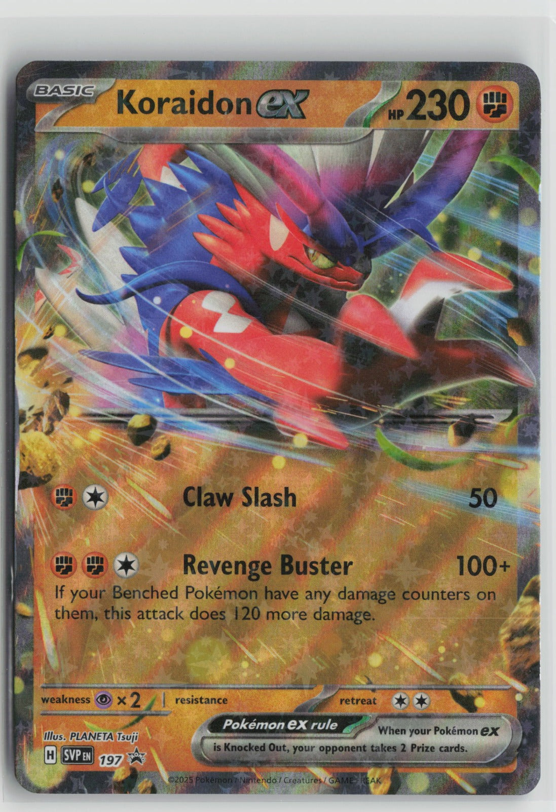 Koraidon ex - Promo Holo SVP 197 NM