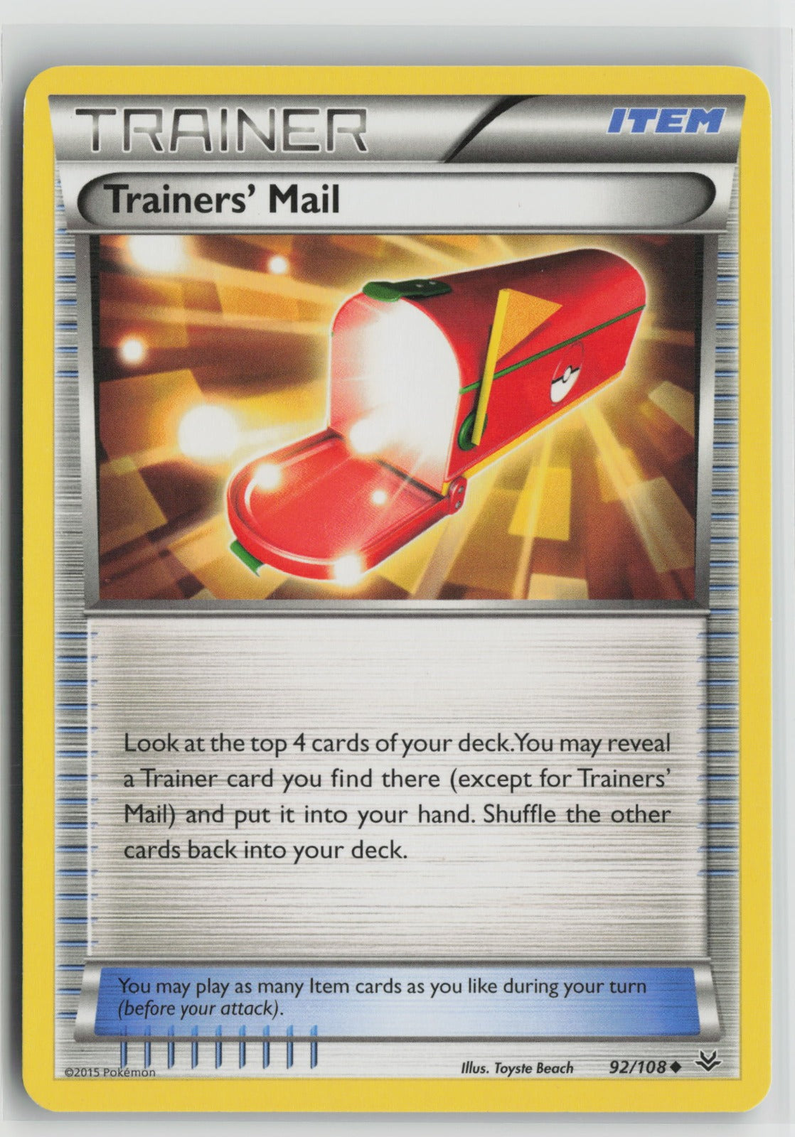 Trainers' Mail Uncommon ROS 92/108 LP