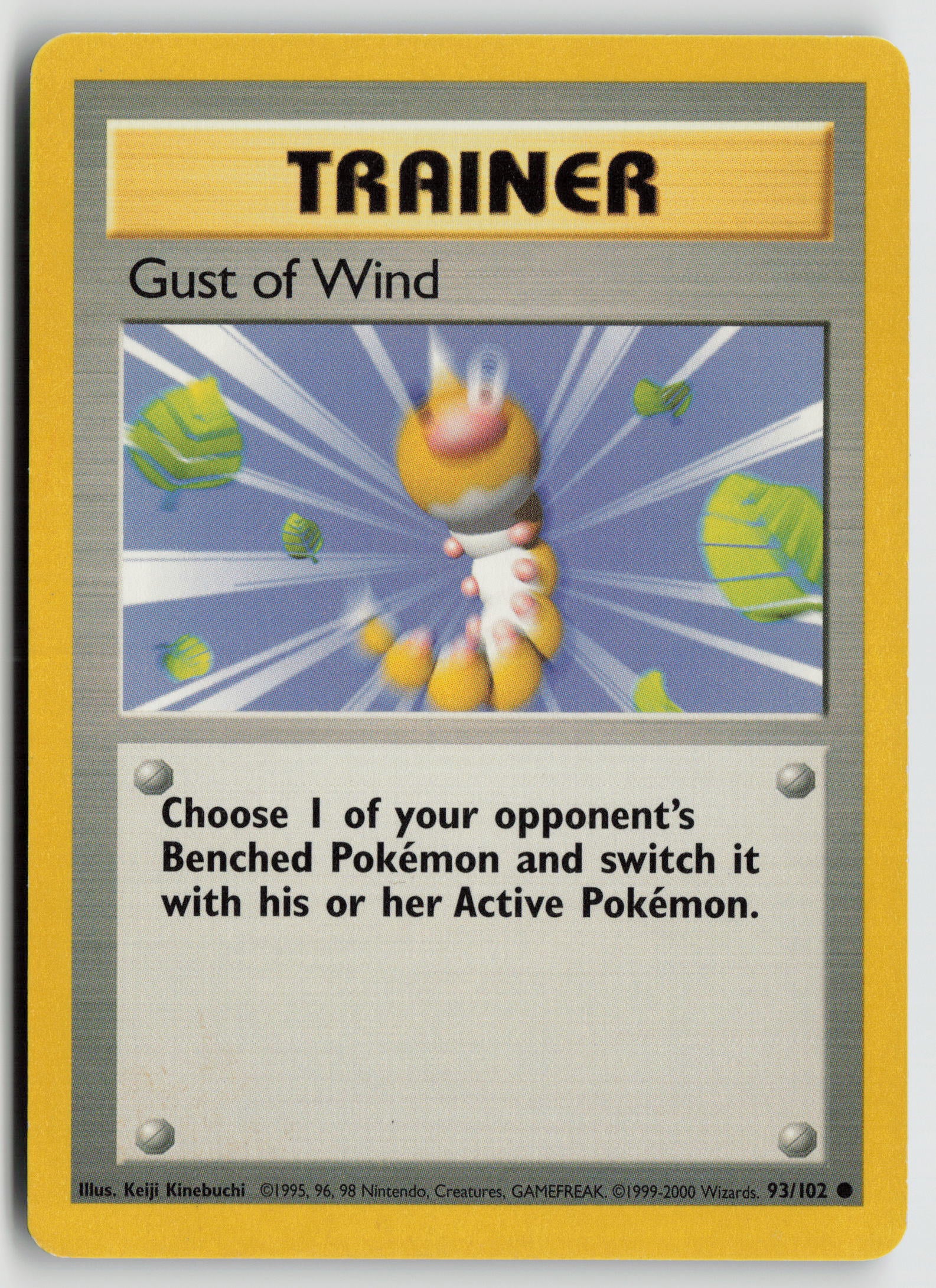 Gust of Wind Common Base Set 093/102 MP