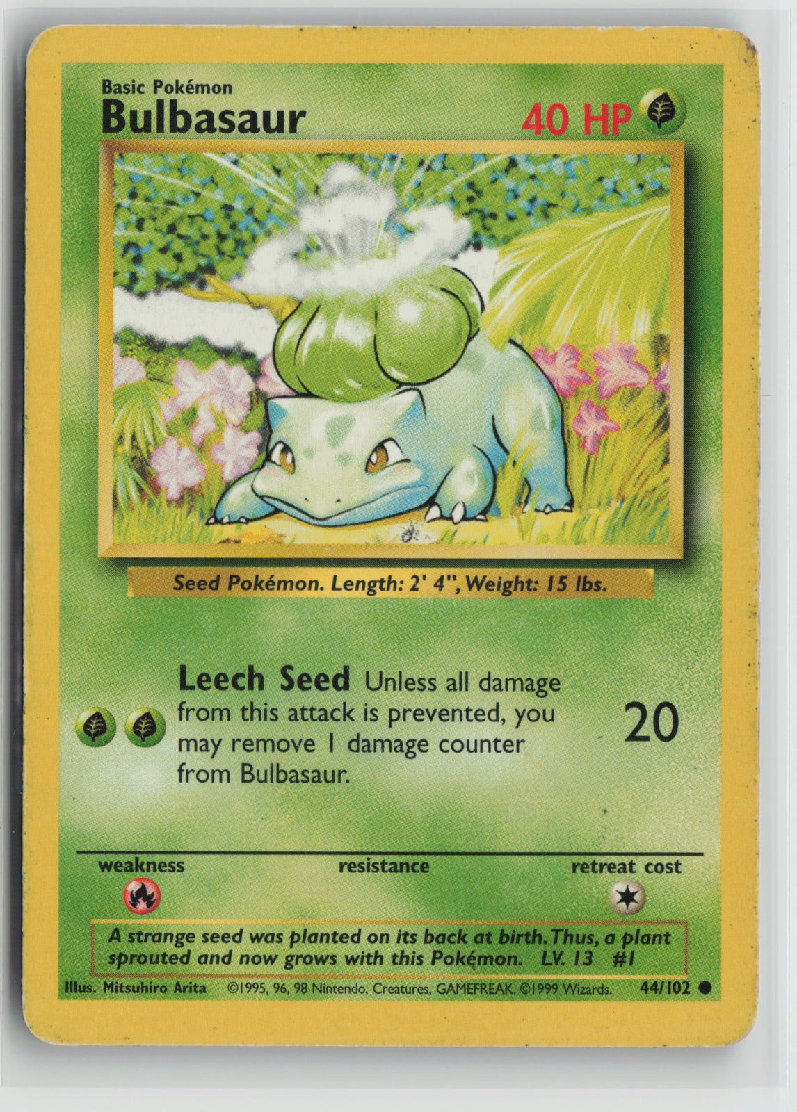 Bulbasaur Common BS 044/102 HP