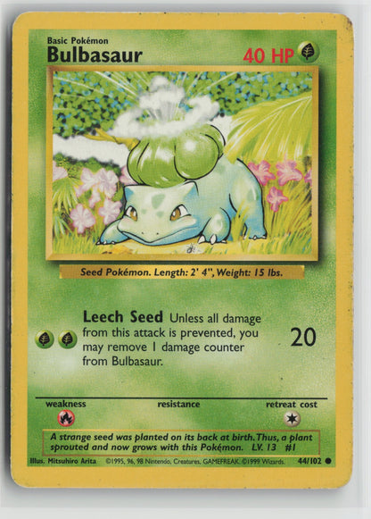Bulbasaur Common BS 044/102 HP