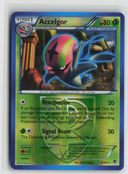 Accelgor (Team Plasma) Rare Reverse Holo PLB 8/101 HP