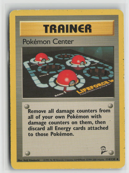 Pokemon Center Uncommon BS2 114/130 MP