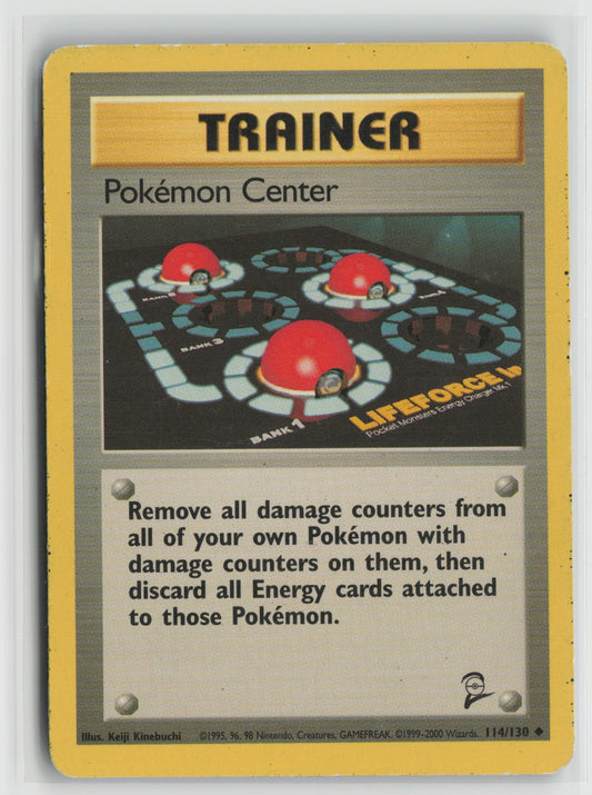 Pokemon Center Uncommon BS2 114/130 MP