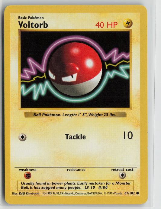 Voltorb Common Unlimited BSS 067/102 MP