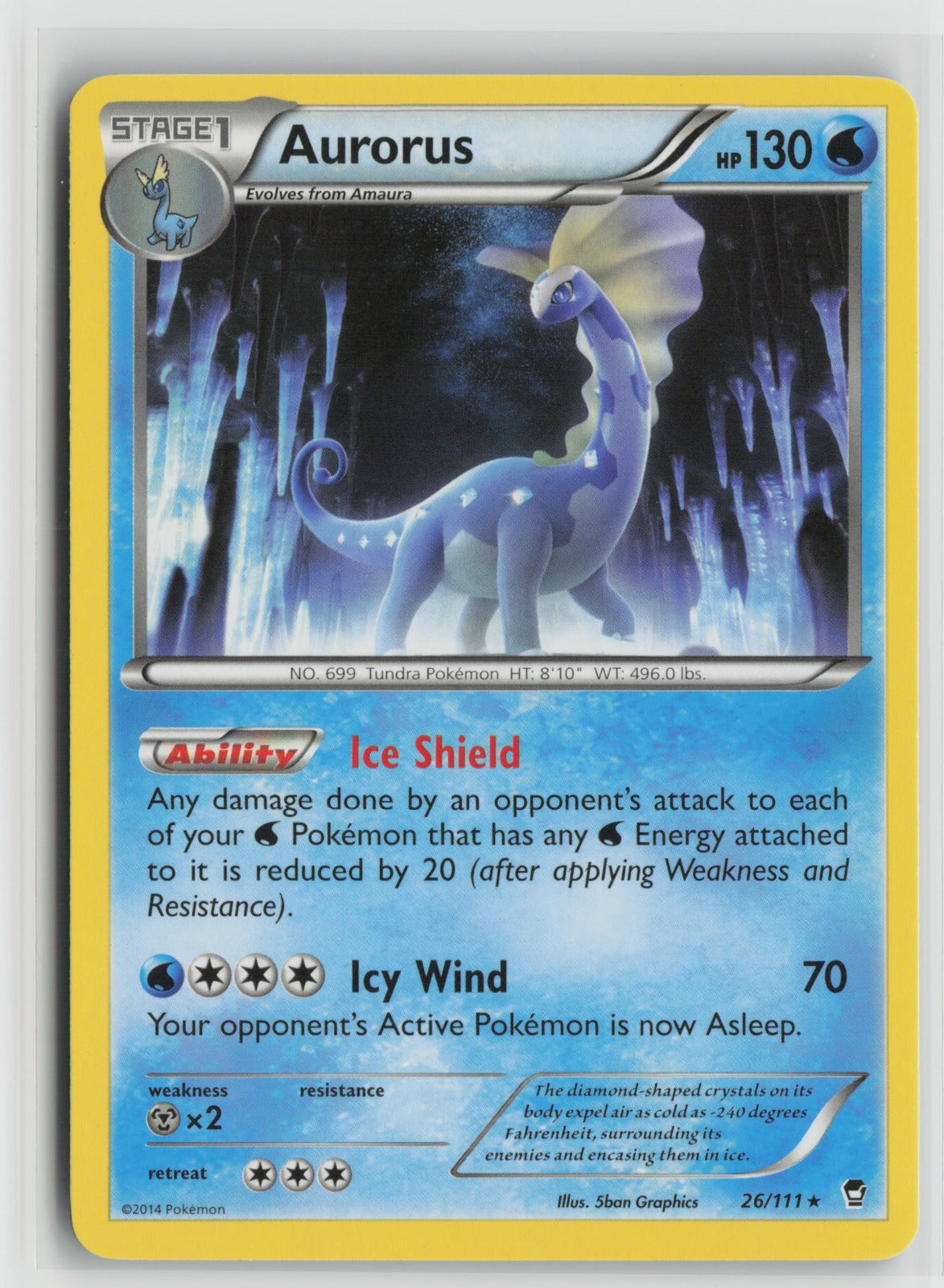 Aurorus Rare FFI 26/111 LP