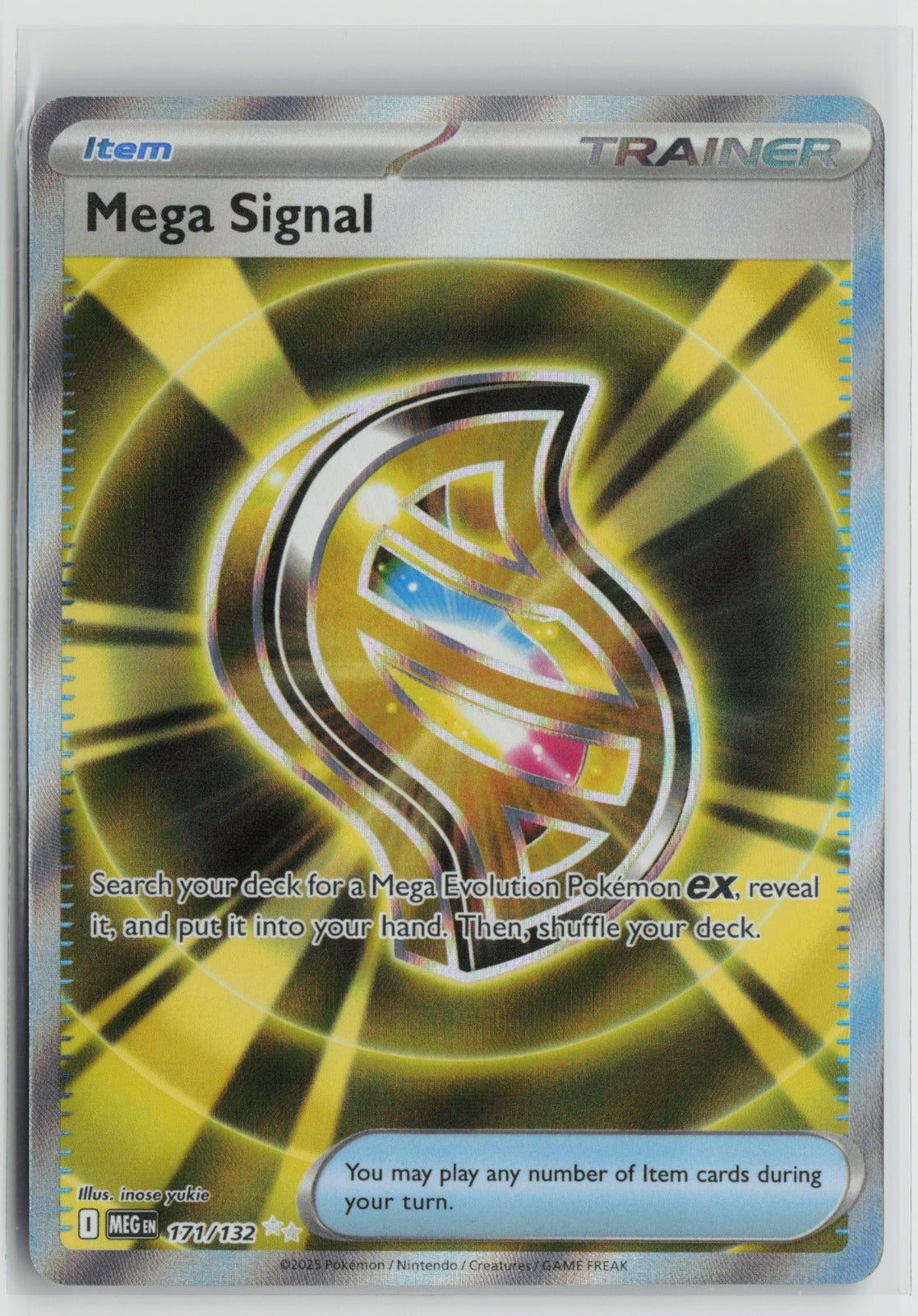 Mega Signal Ultra Rare Holo MEG 171/132 NM