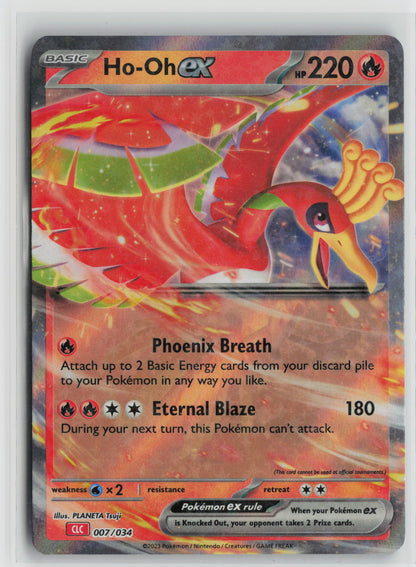 Ho-oh ex Classic Collection Holo CL 007/034 NM