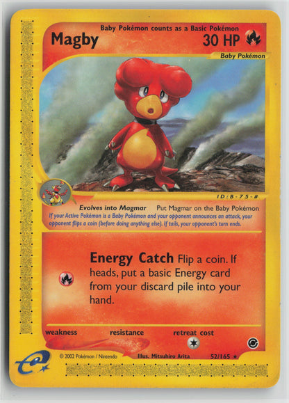 Magby (52) Rare Expedition 052/165 MP
