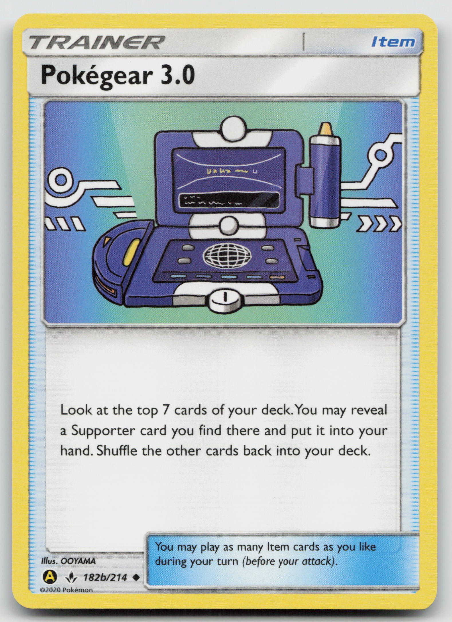Pokegear 3.0 Uncommon Normal SM10 182/214 NM