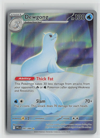 Dewgong - Illustration Rare Holo PFL 097/094 NM