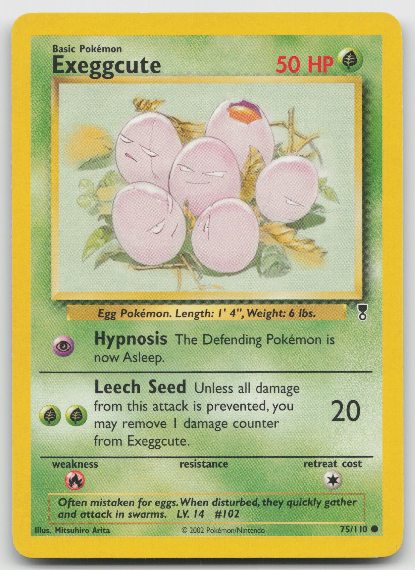 Exeggcute Common Normal LC 075/110 LP