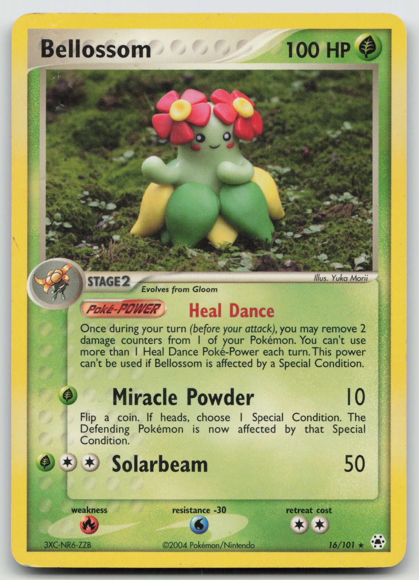 Bellossom Rare Normal HL 16/101 HP
