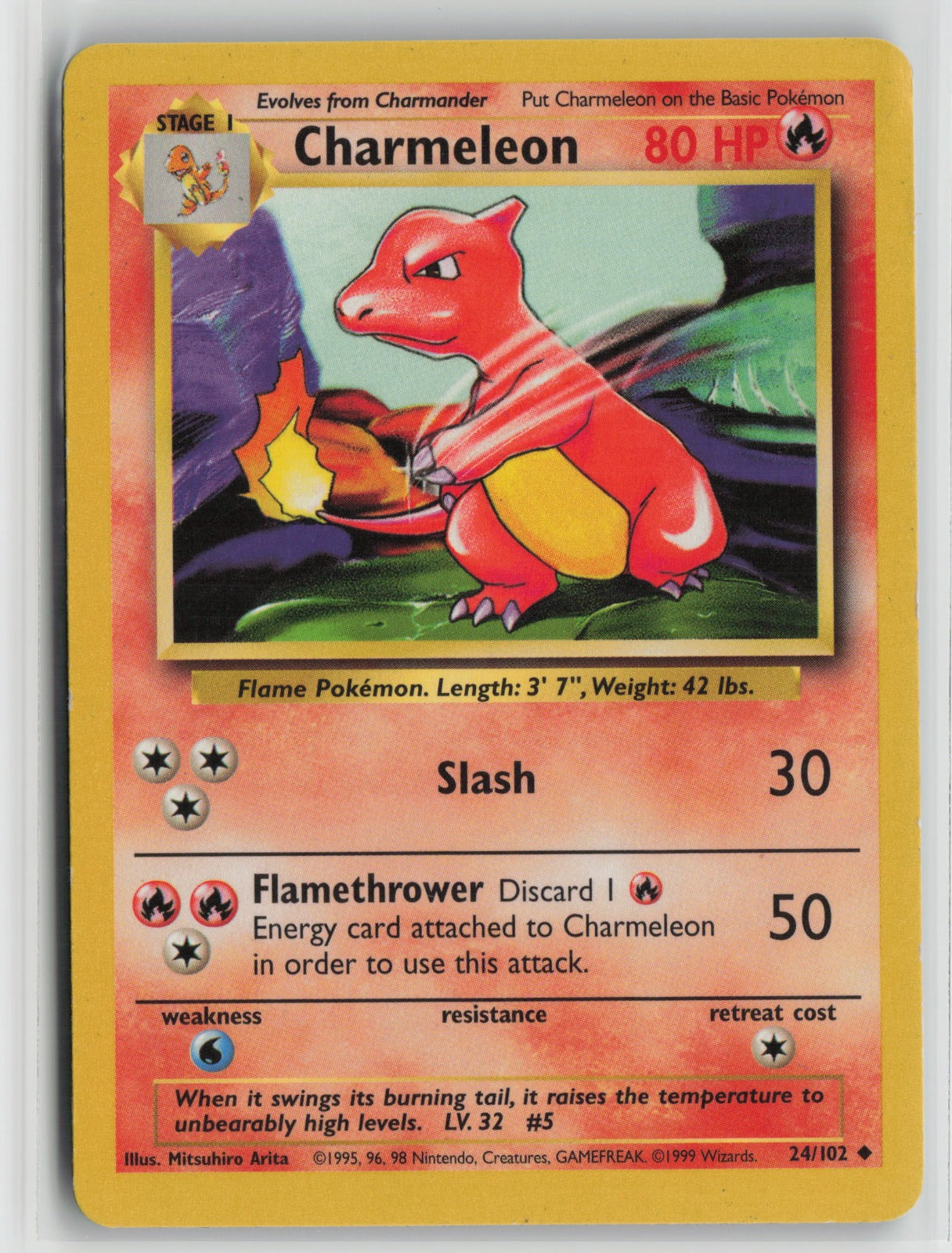Charmeleon Uncommon BS 024/102 MP