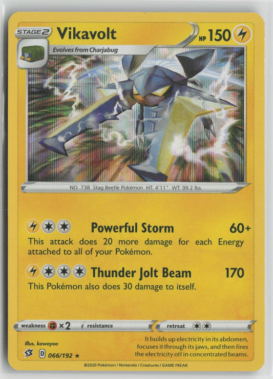Vikavolt Holo Rare SWSH02 066/192 NM