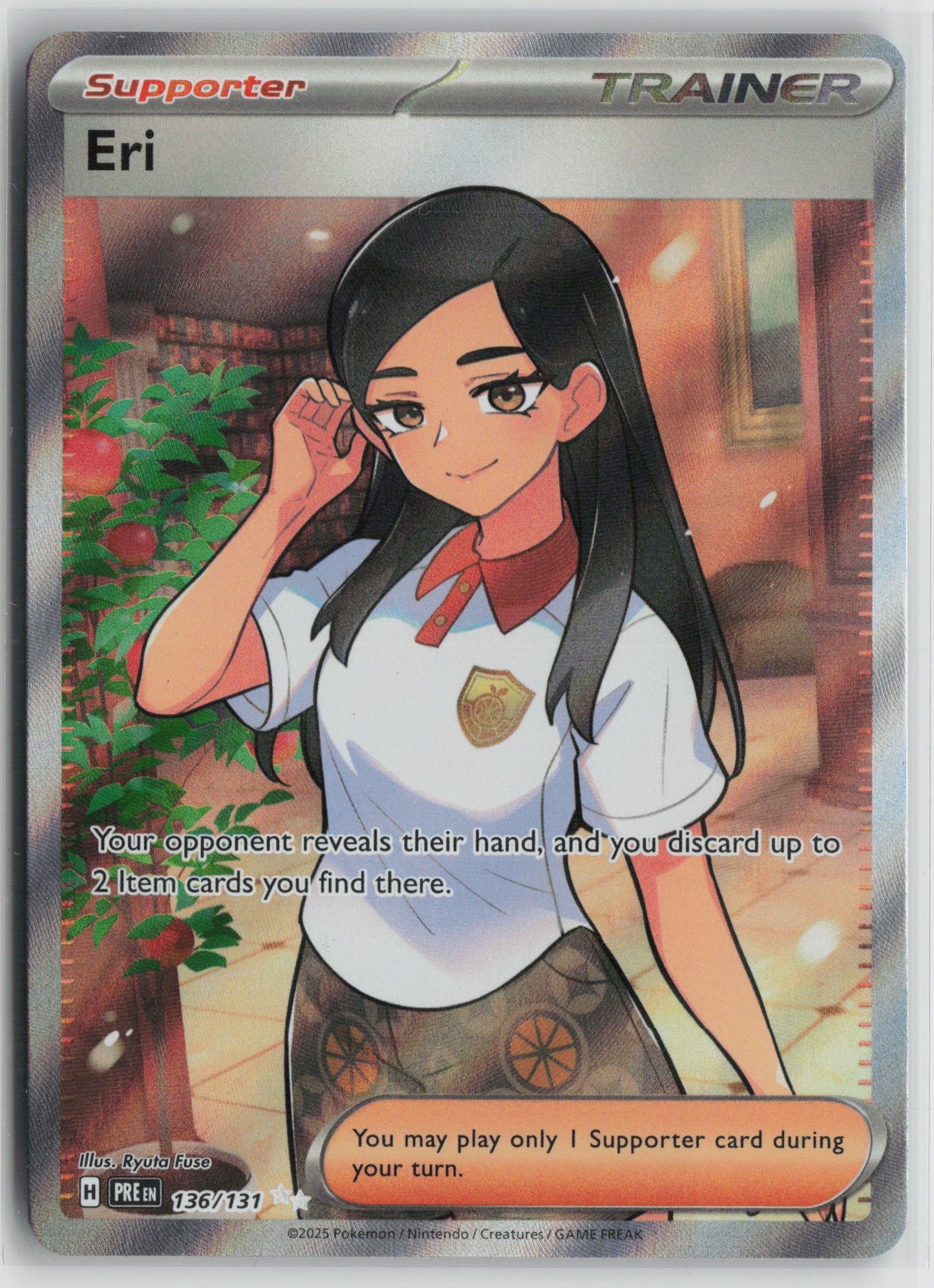 Eri Ultra Rare SV: Prismatic Evolutions 136/131 NM