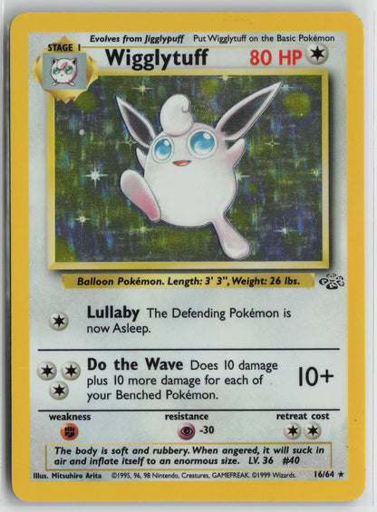 Wigglytuff (16) Holo Rare Holo JU 16/64 LP