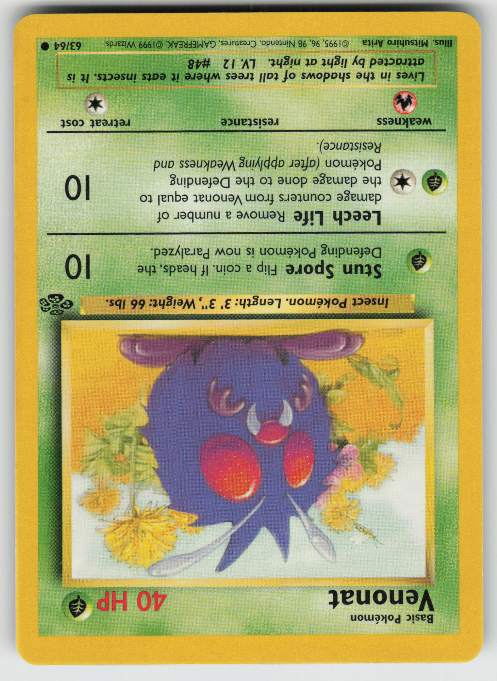 Venonat Common Jungle 63/64 LP