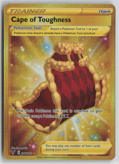 Cape of Toughness (Secret) Secret Rare Holo SWSH04 200/185 NM