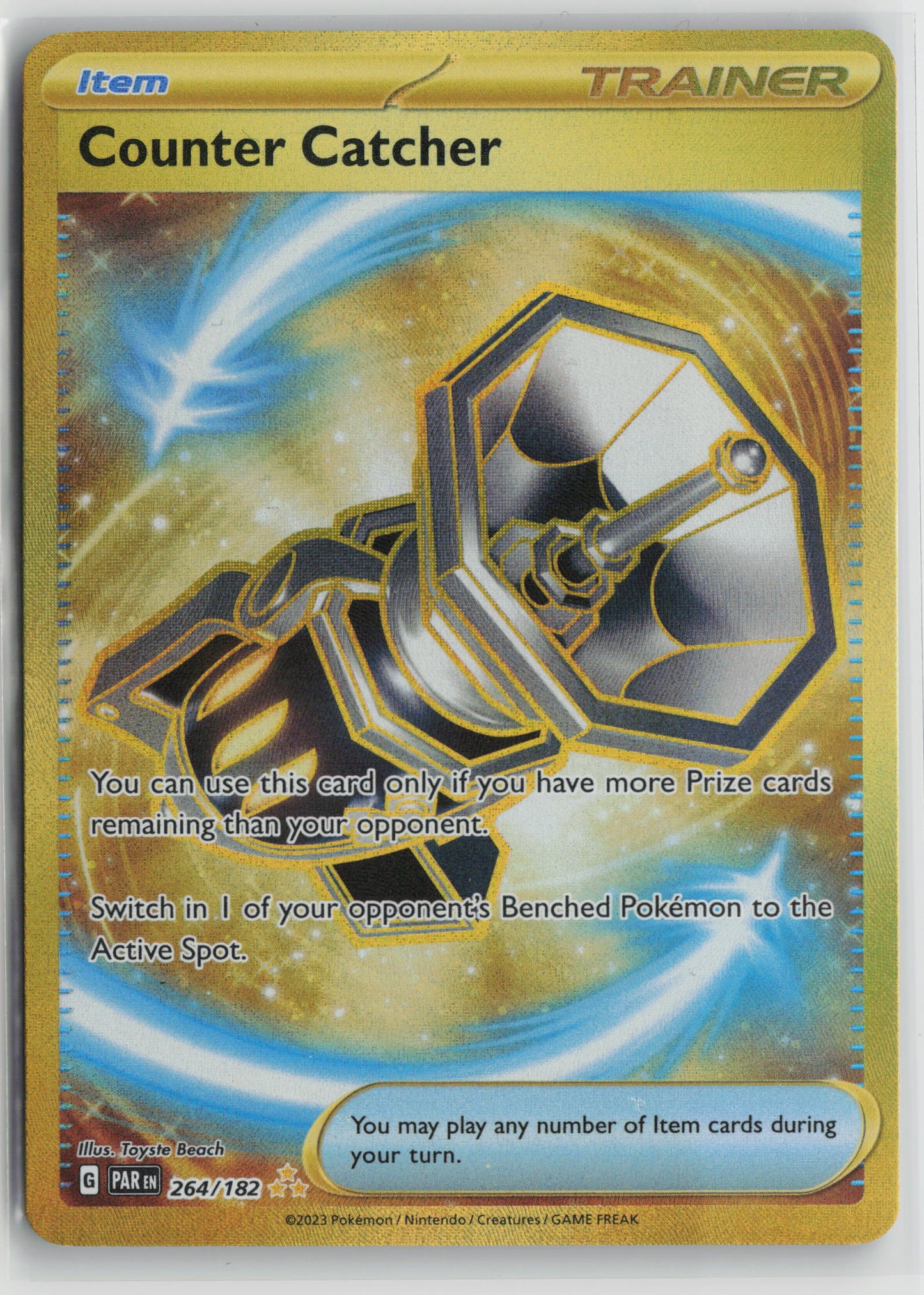 Counter Catcher - Hyper Rare SV04: Paradox Rift 264/182 NM