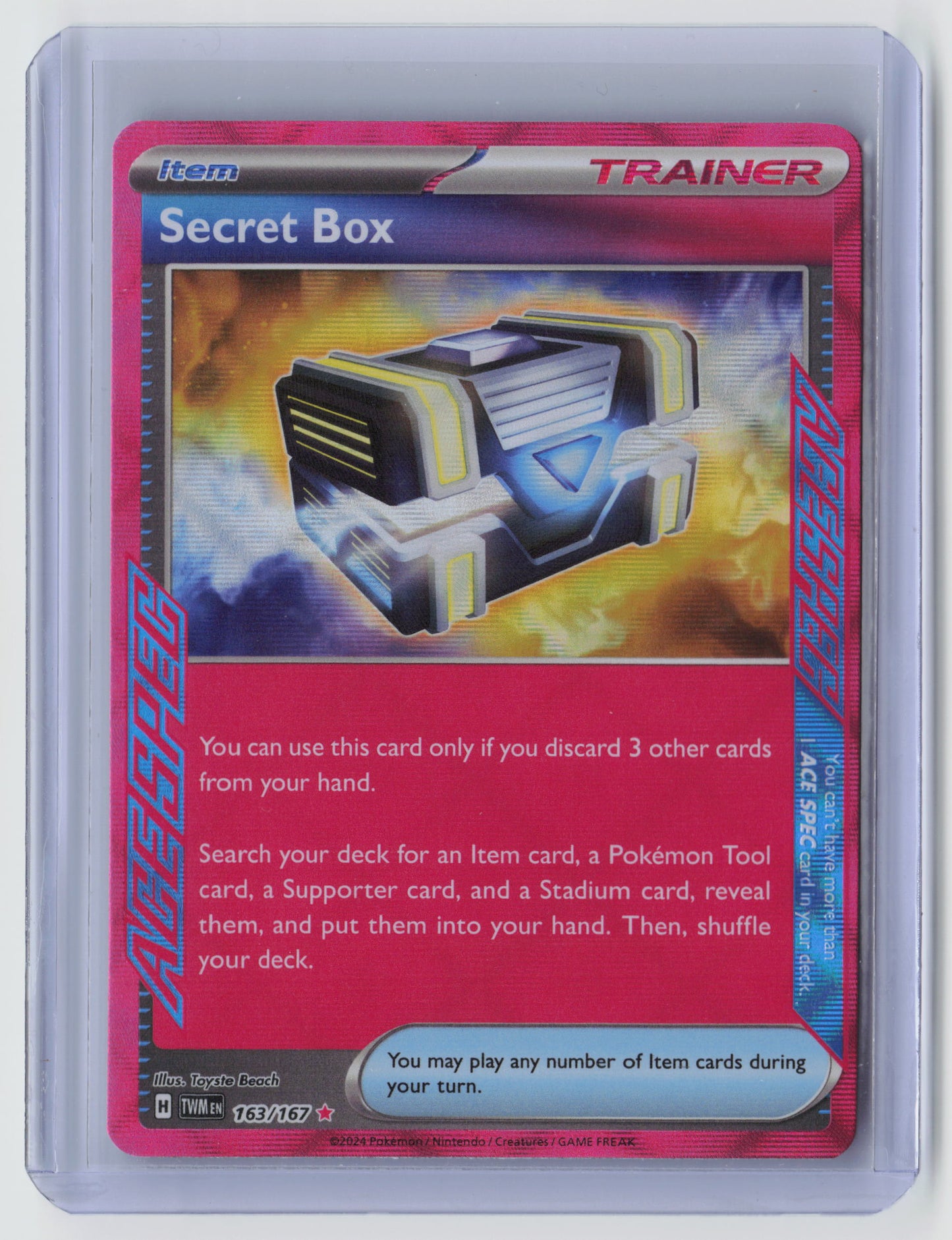 Secret Box ACE SPEC Rare SV06: Twilight Masquerade 163/167 NM - B