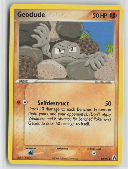 Geodude Common LM 53/92 NM