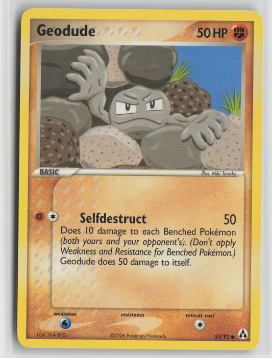 Geodude Common LM 53/92 NM