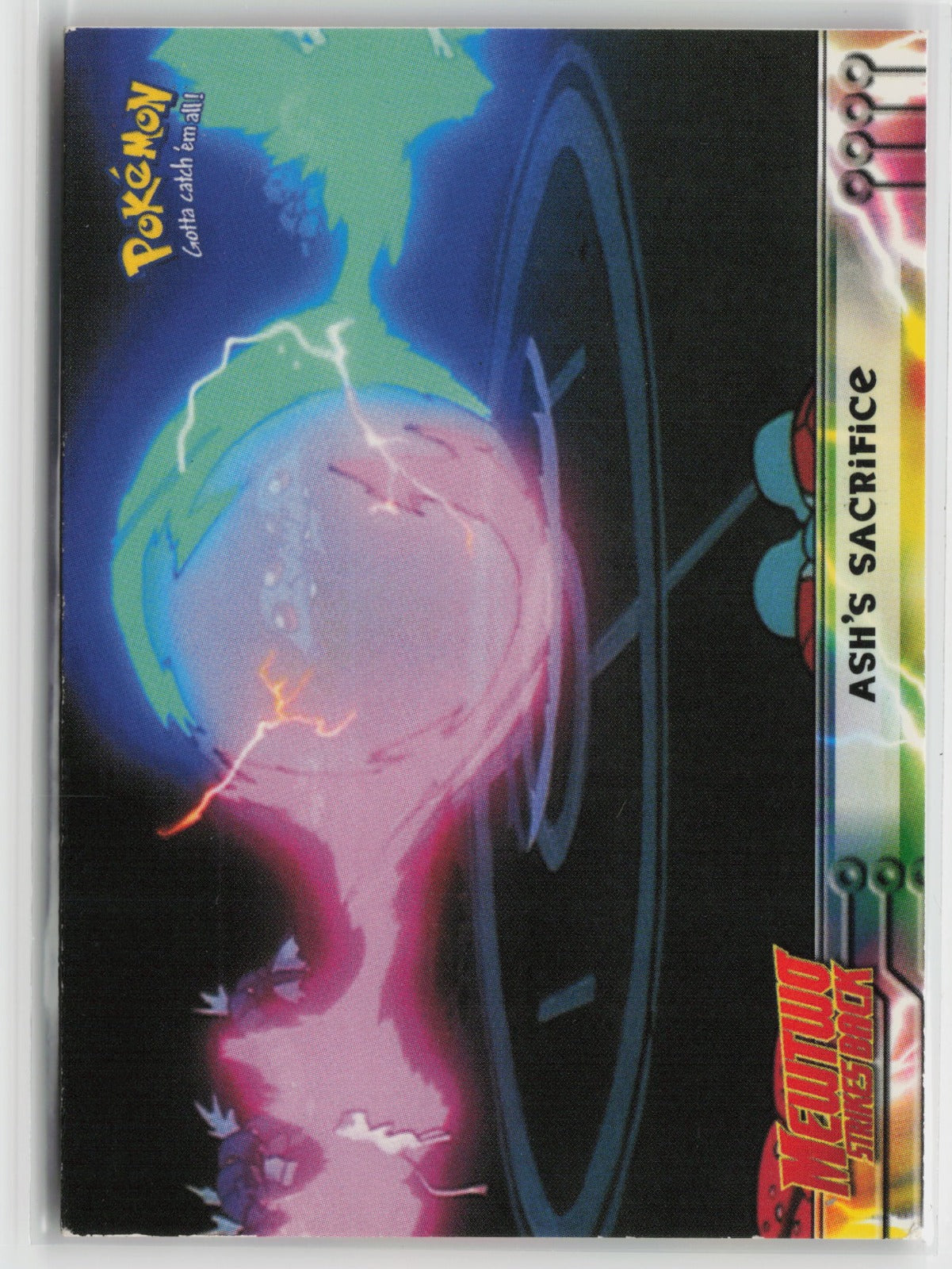 Topps Ash's Sacrifice Mewtwo Strikes Back #36 LP