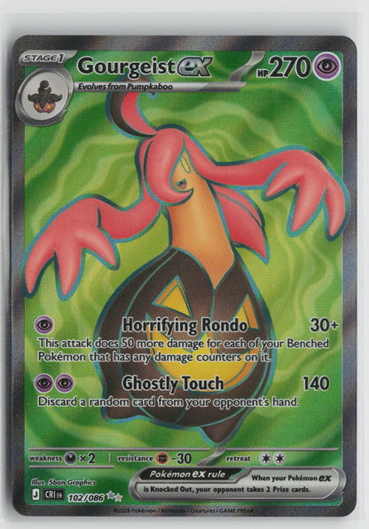 Gourgeist ex - Ultra Rare Holo CRI 102/086 NM