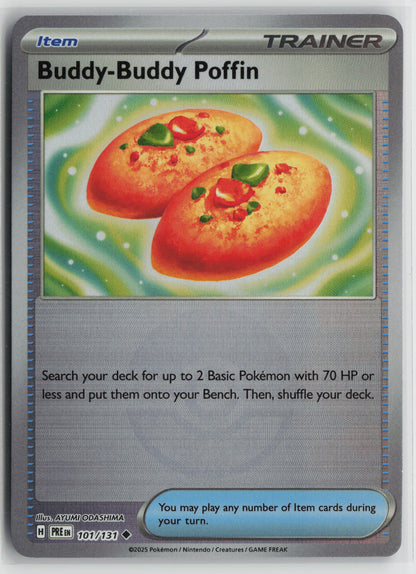Buddy-Buddy Poffin (Poke Ball Pattern) Prismatic Evolutions 101/131 NM