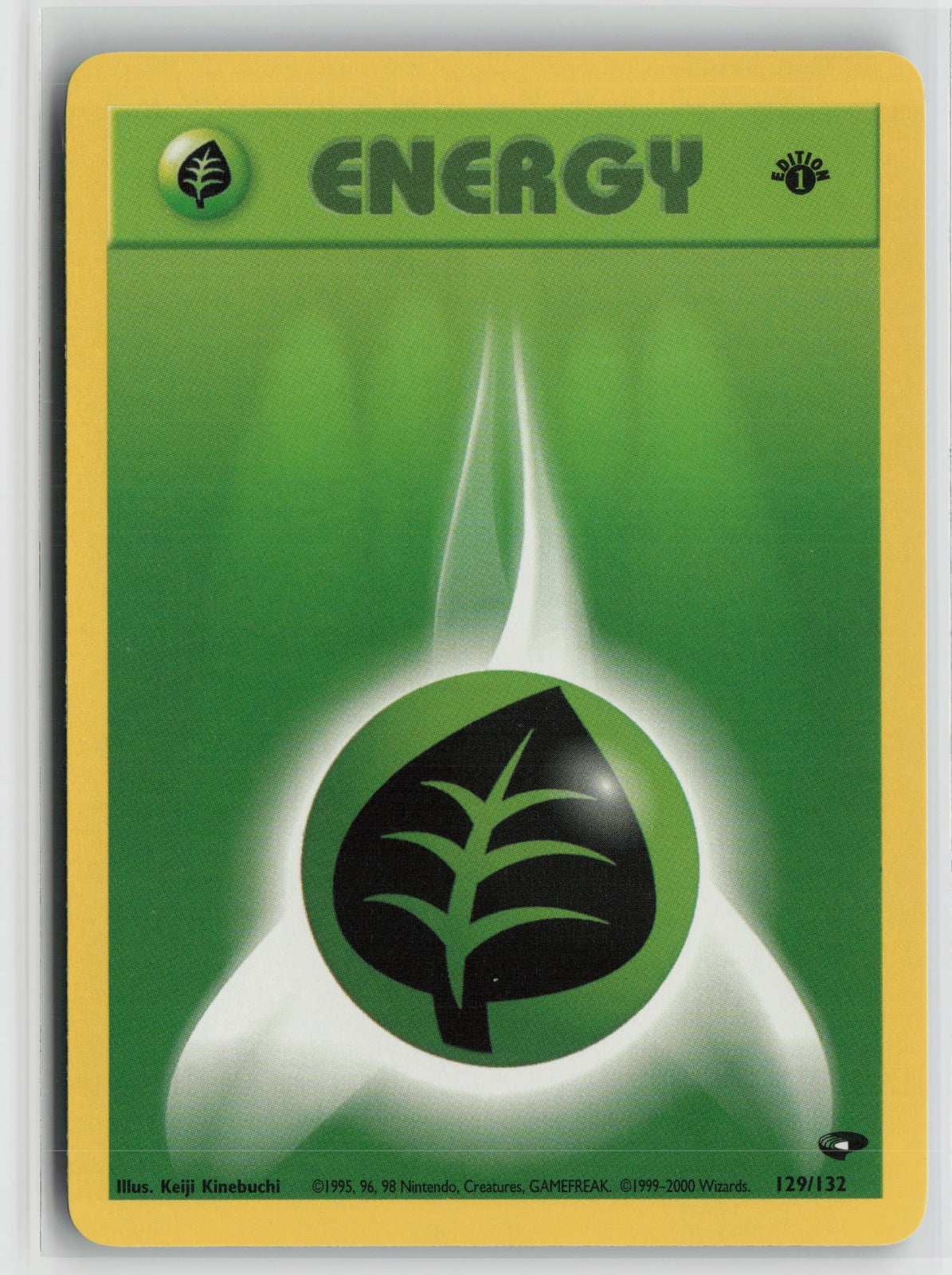 Grass Energy Common 1st Edition G1 129/132 NM