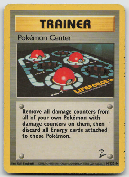 Pokemon Center Uncommon Normal BS2 114/130 MP