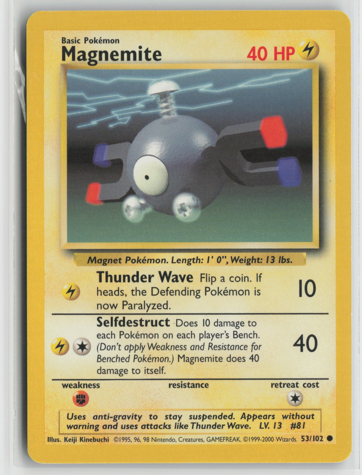 Magnemite Common BS 053/102 LP
