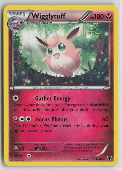 Wigglytuff (89) Rare XY 89/146 LP