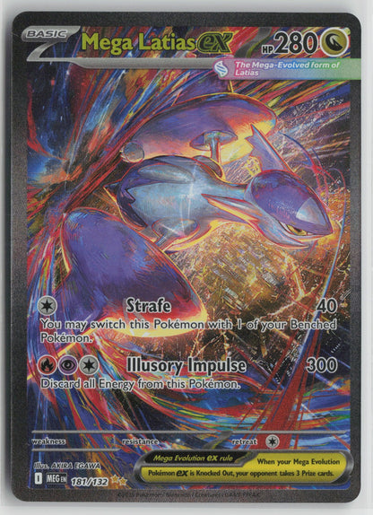Mega Latias ex Special Illustration Rare Holo MEG 181/132 NM