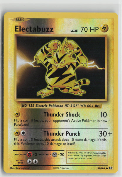 Electabuzz Common XY - Evolutions 41/108 NM