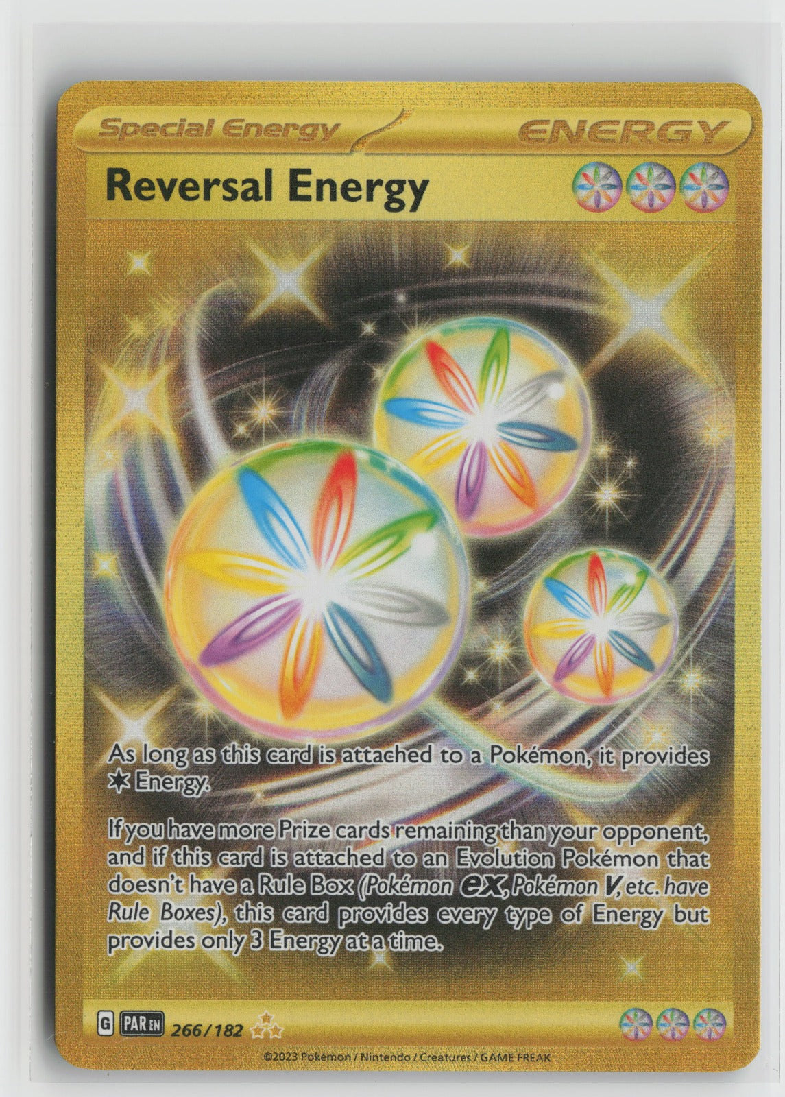 Reversal Energy Hyper Rare Holo PAR 266/182 NM