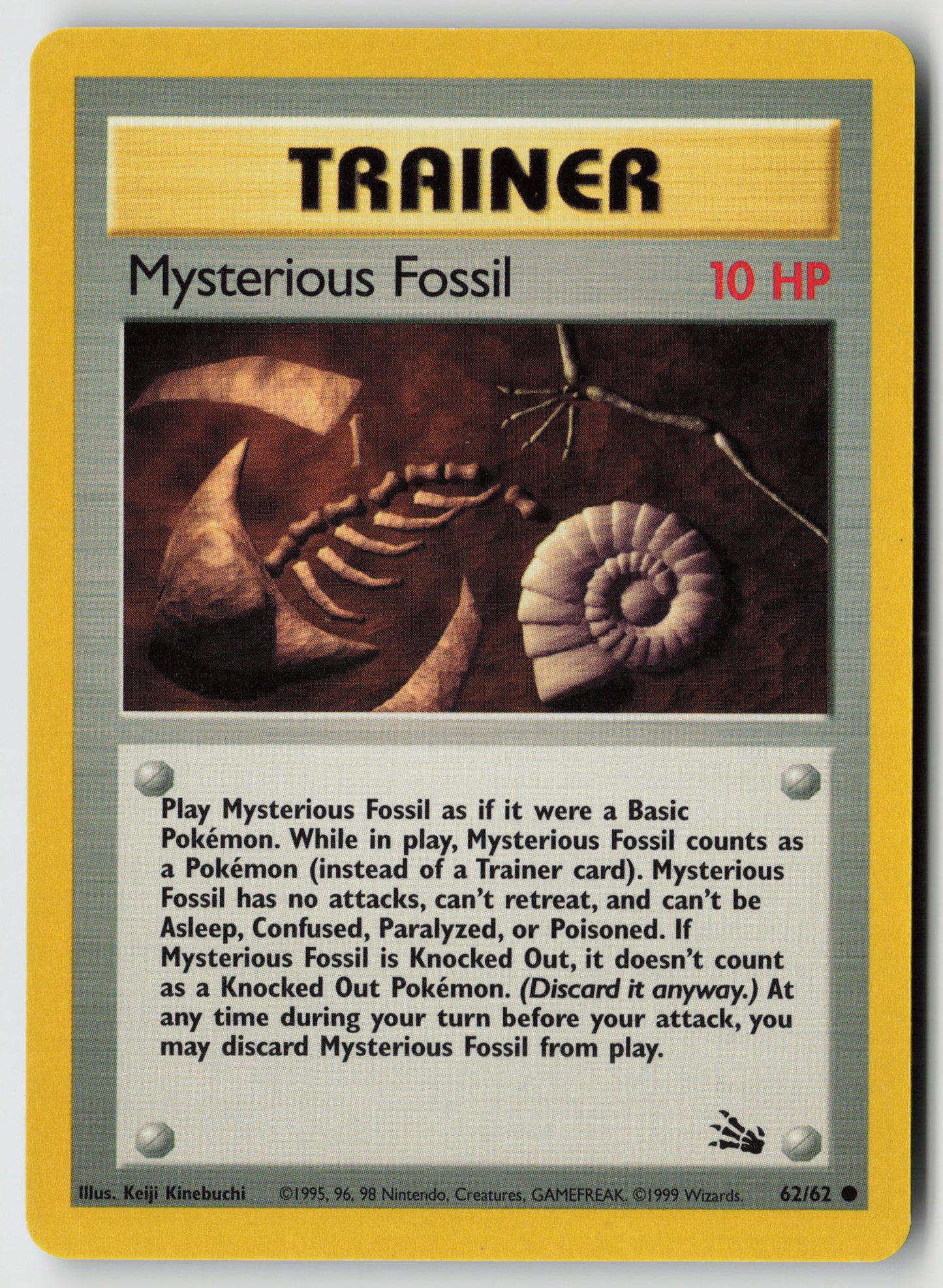 Mysterious Fossil Common Fossil 62/62 MP
