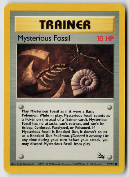 Mysterious Fossil Common Fossil 62/62 MP