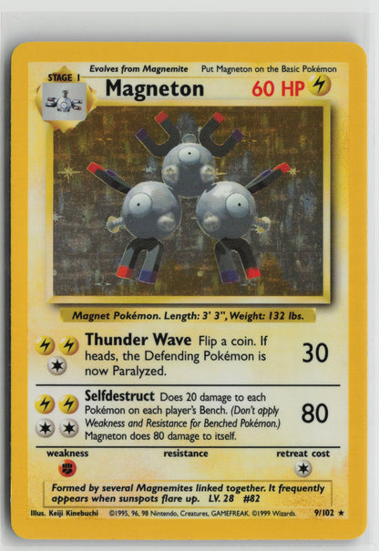 Magneton Holo Rare BS 009/102 LP