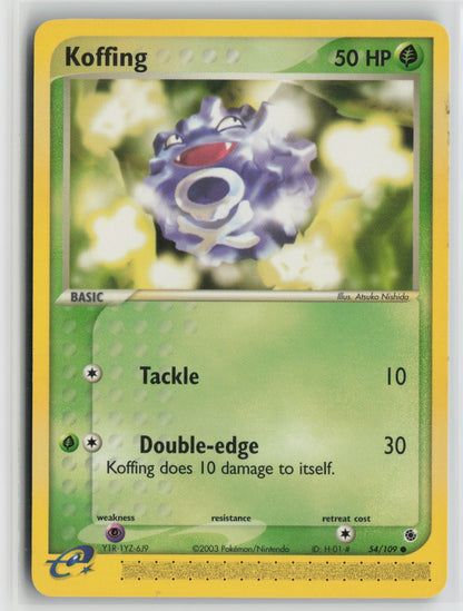 Koffing Common RS 54/109 DMG