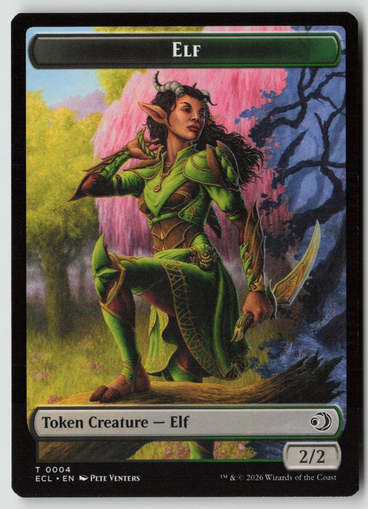 Kithkin // Treasure Double-Sided Token T ECL 7 // 10 NM (Back)