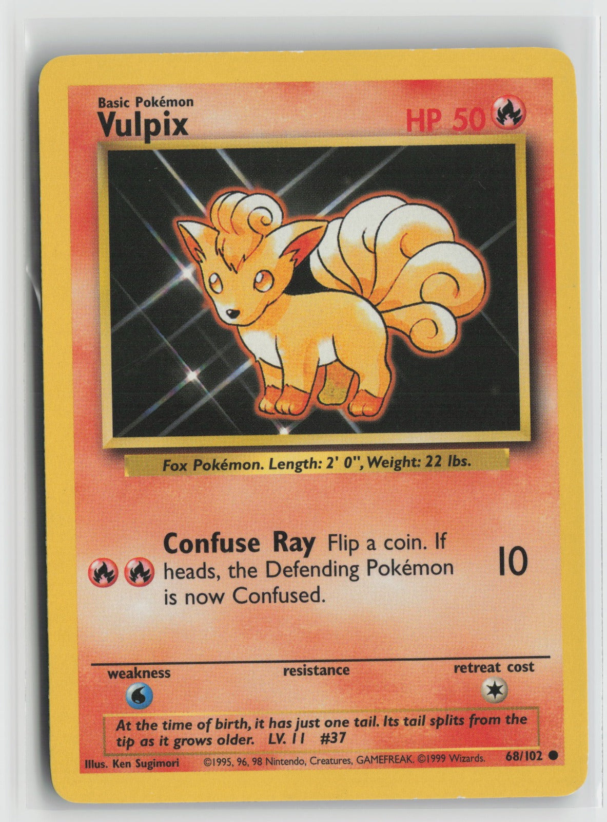 Vulpix Common BS 068/102 MP