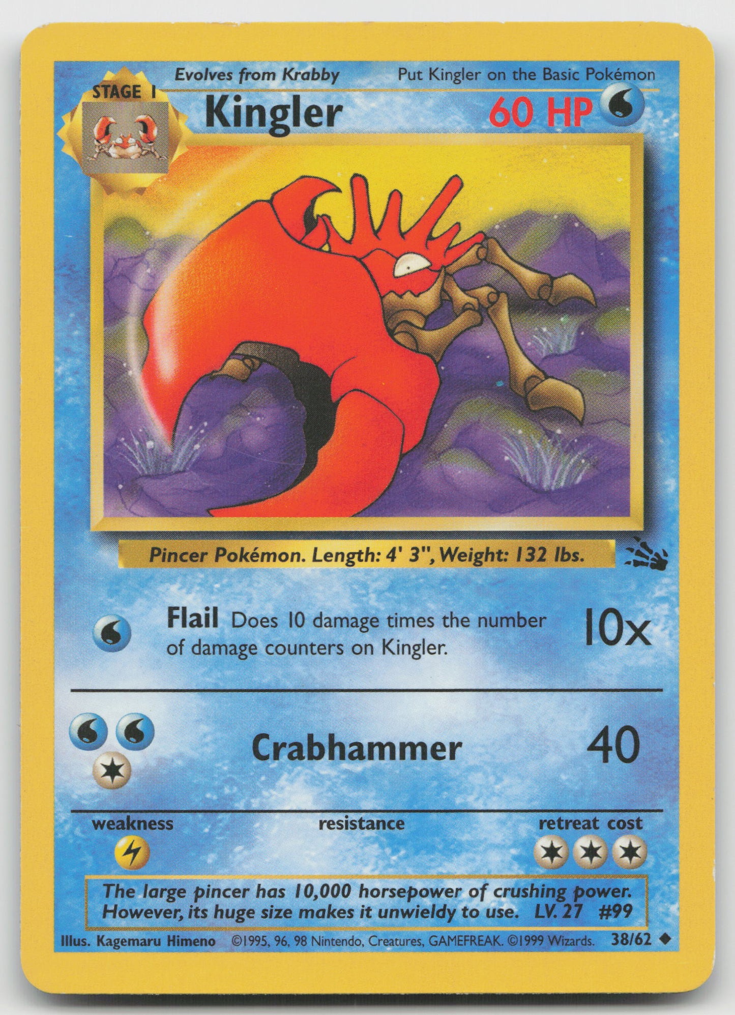 Kingler Uncommon Unlimited FO 38/62 LP