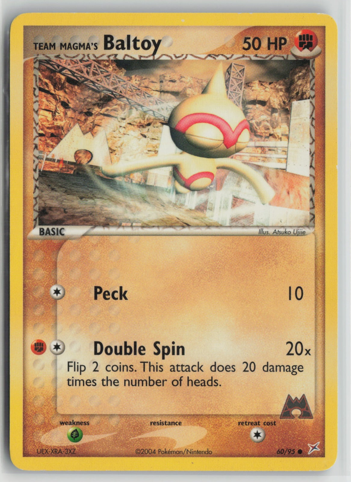 Team Magma's Baltoy - Common MA 60/95 HP