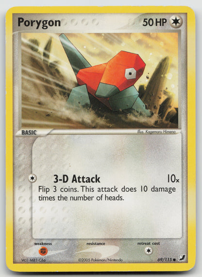Porygon Common Normal UF 69/115 HP