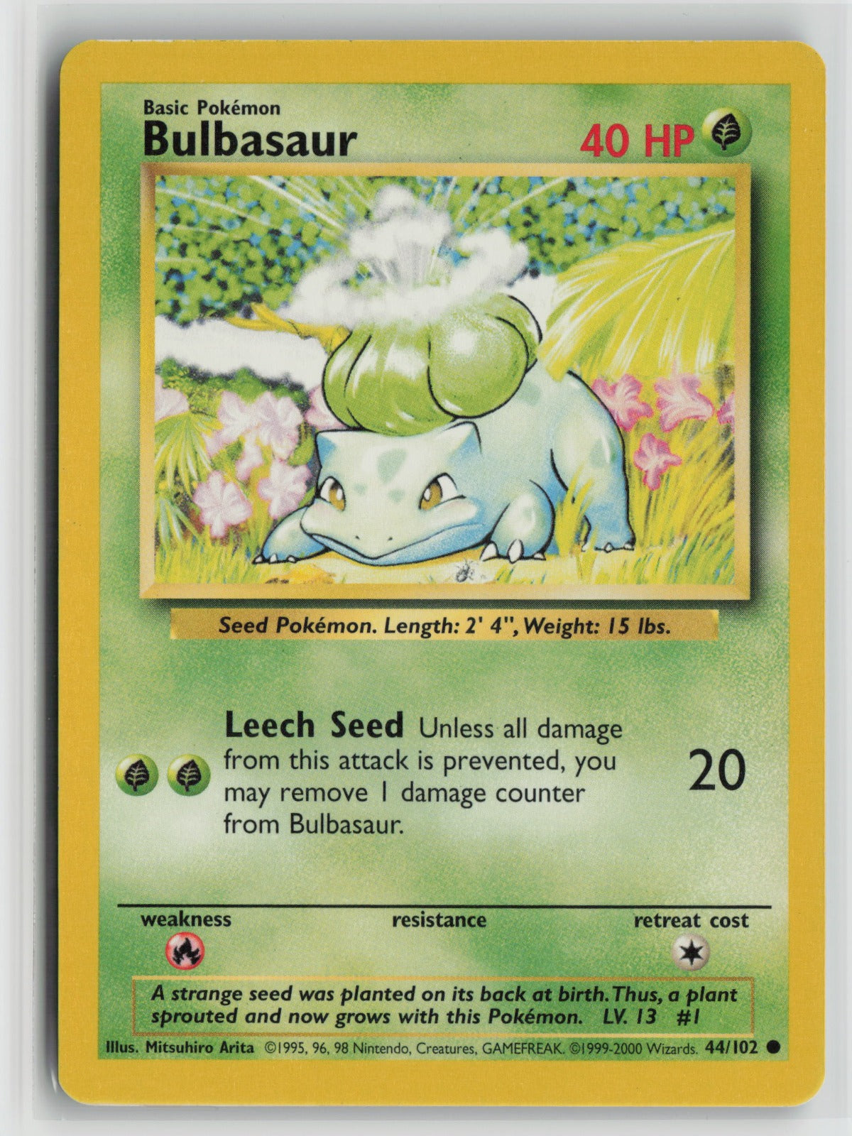 Bulbasaur Common BS 044/102 MP