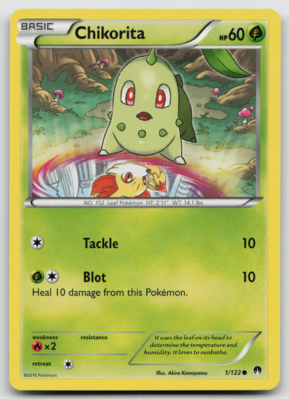 Chikorita Common Normal BKP 1/122 NM