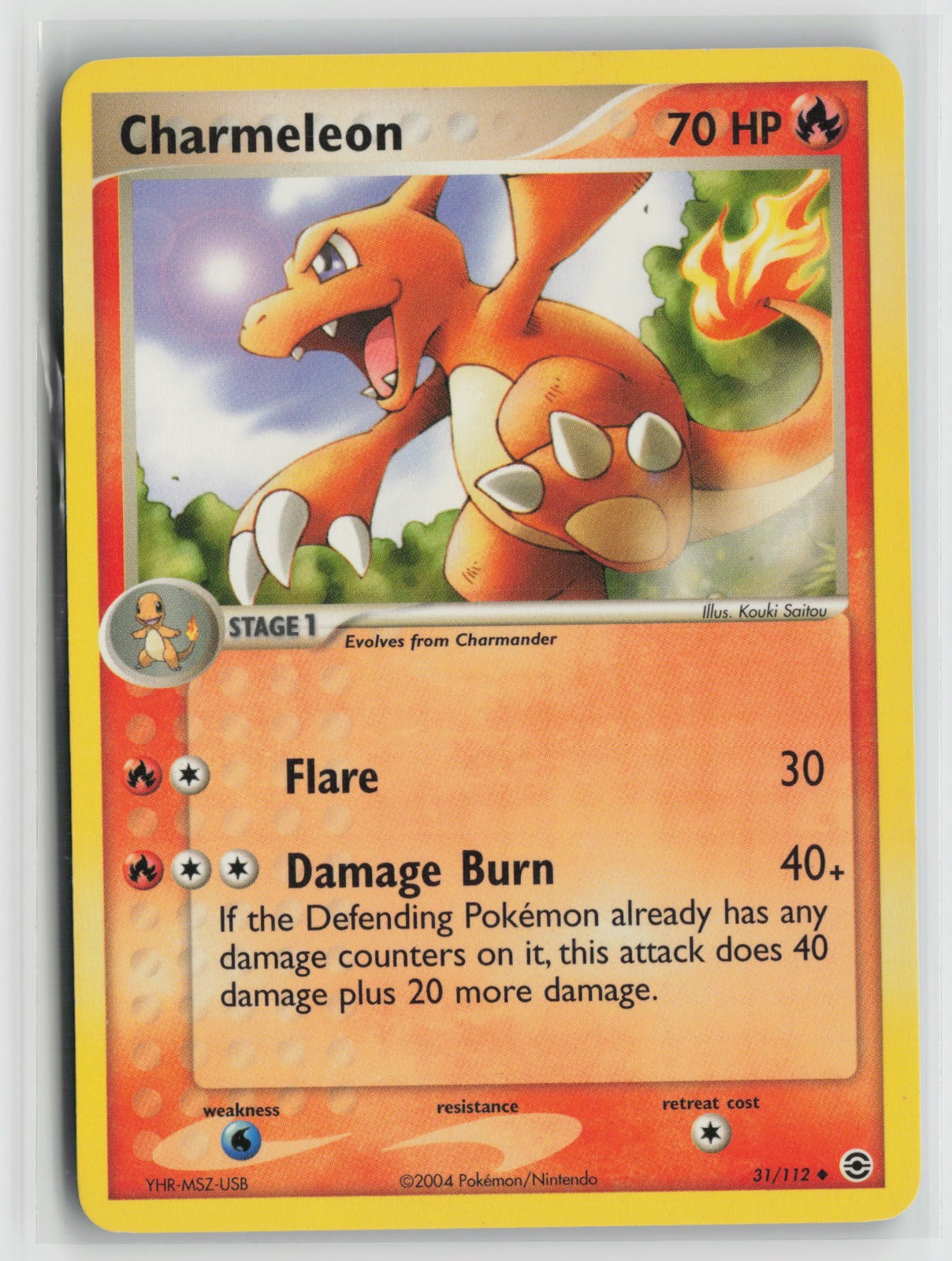 Charmeleon Uncommon RG 31/112 DMG