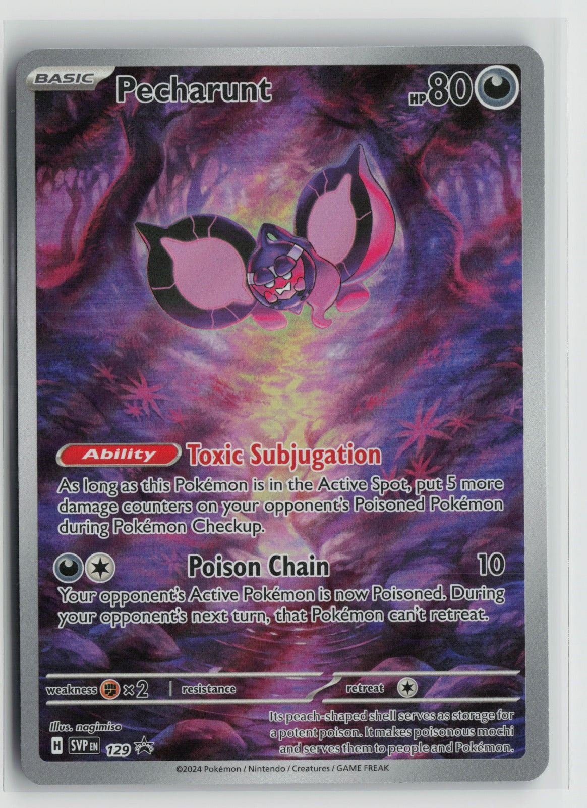 Pecharunt - Promo Holo SVP 129 NM